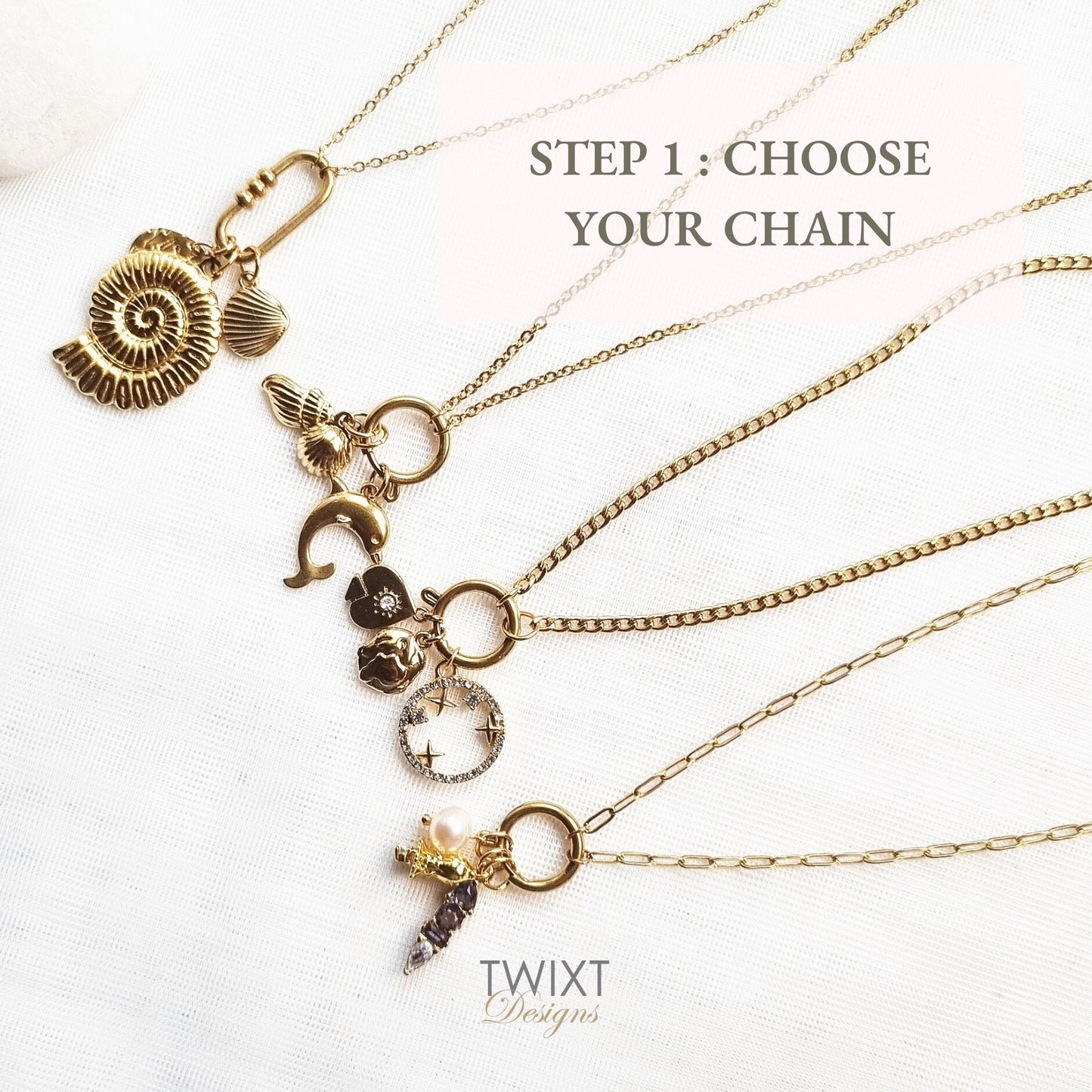 Step 1: Choose Your Chain – The Foundation of Your Dream Necklace