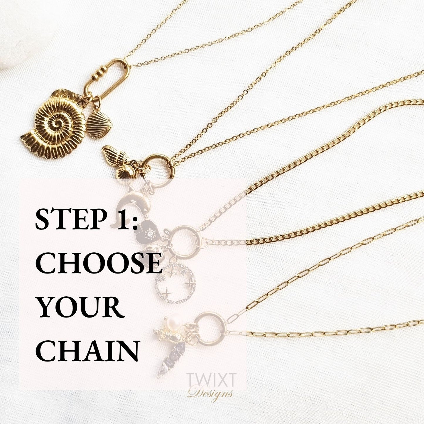 Step 1: Choose Your Chain – The Foundation of Your Dream Necklace
