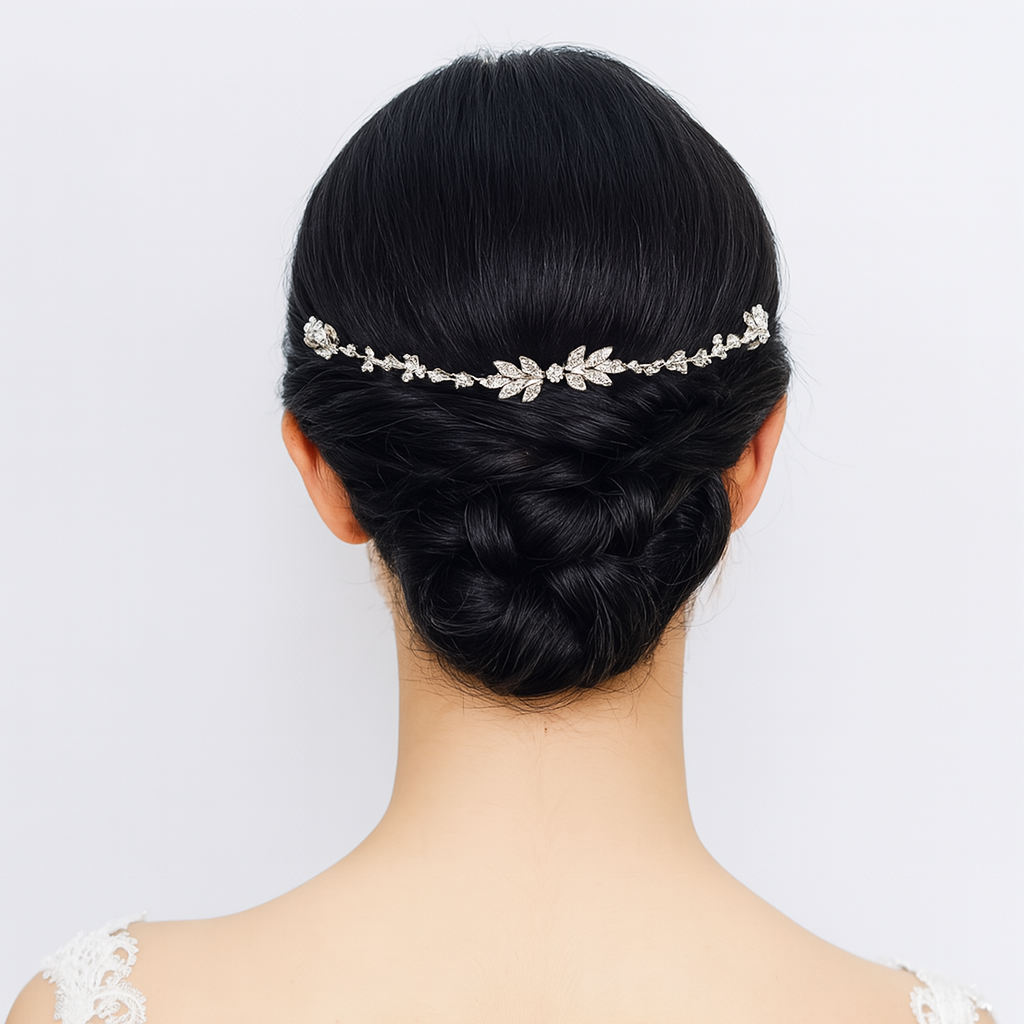 Crystal Bridal Hair Vine - Gold, Silver