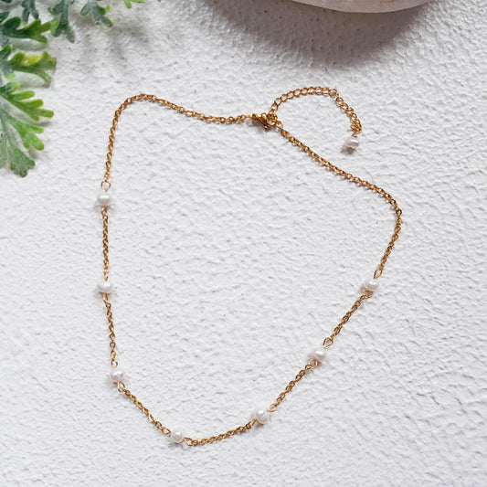 Dainty Pearl Choker Necklace Gold: Timeless Elegance for Every Occasion