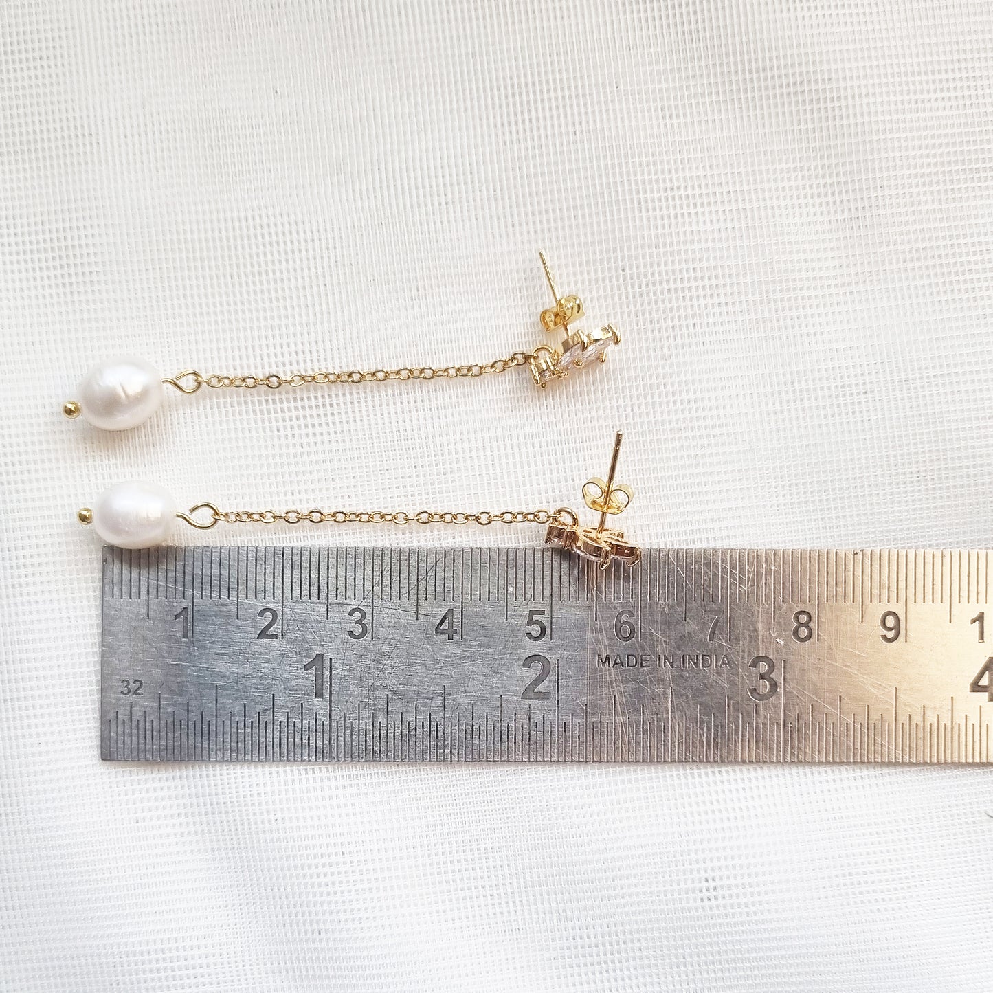 Freshwater Pearl Dangle Earrings for Wedding