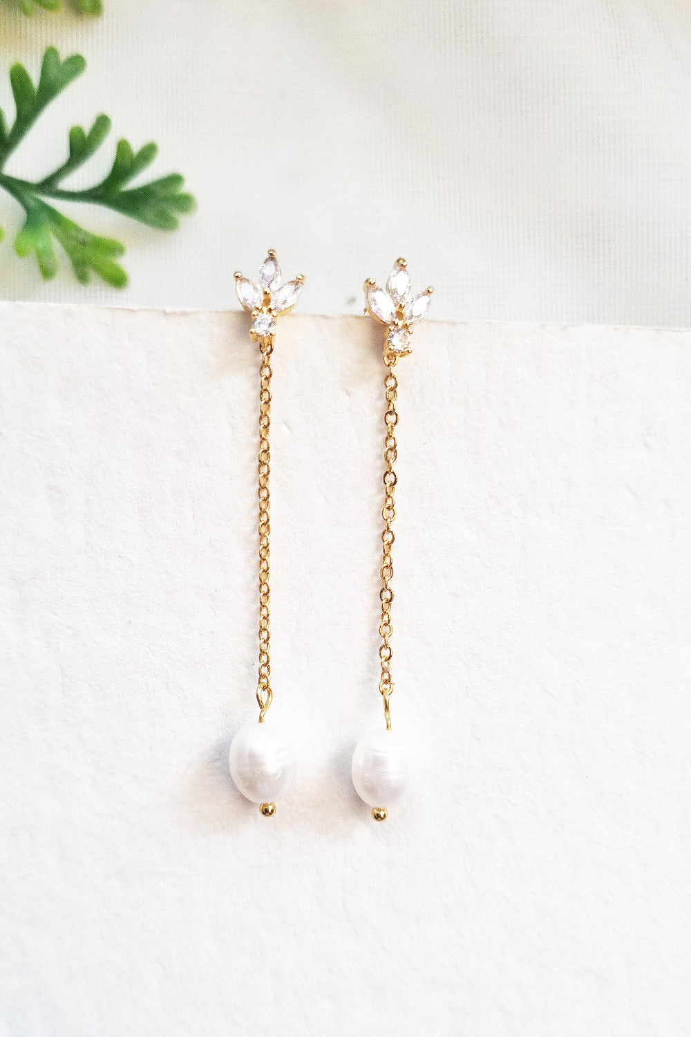 Freshwater Pearl Dangle Earrings for Wedding