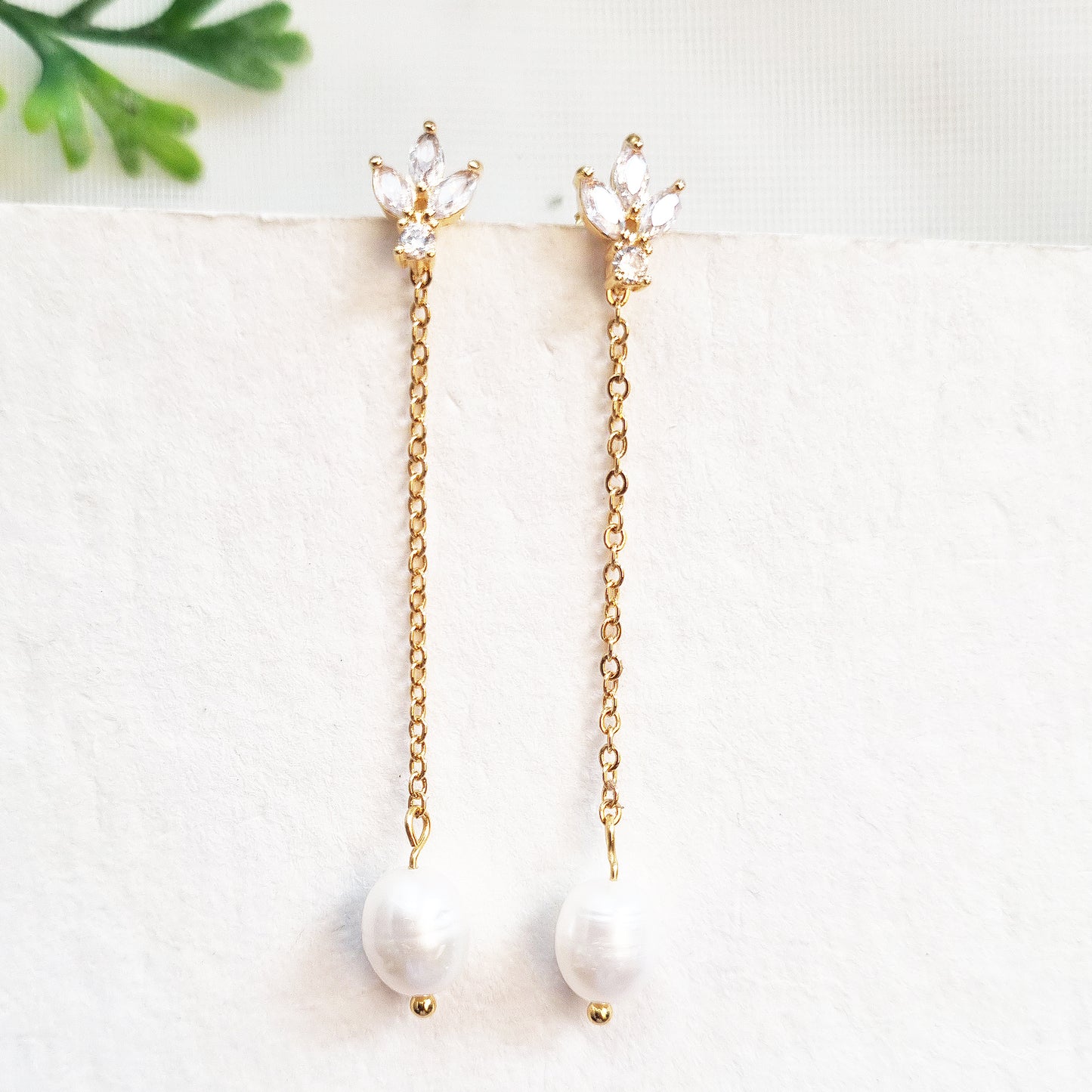 Freshwater Pearl Dangle Earrings for Wedding