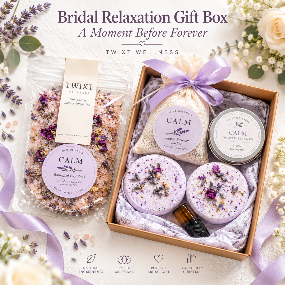 Bridal Relaxation Gift Box | A Moment Before Forever | Twixt Wellness