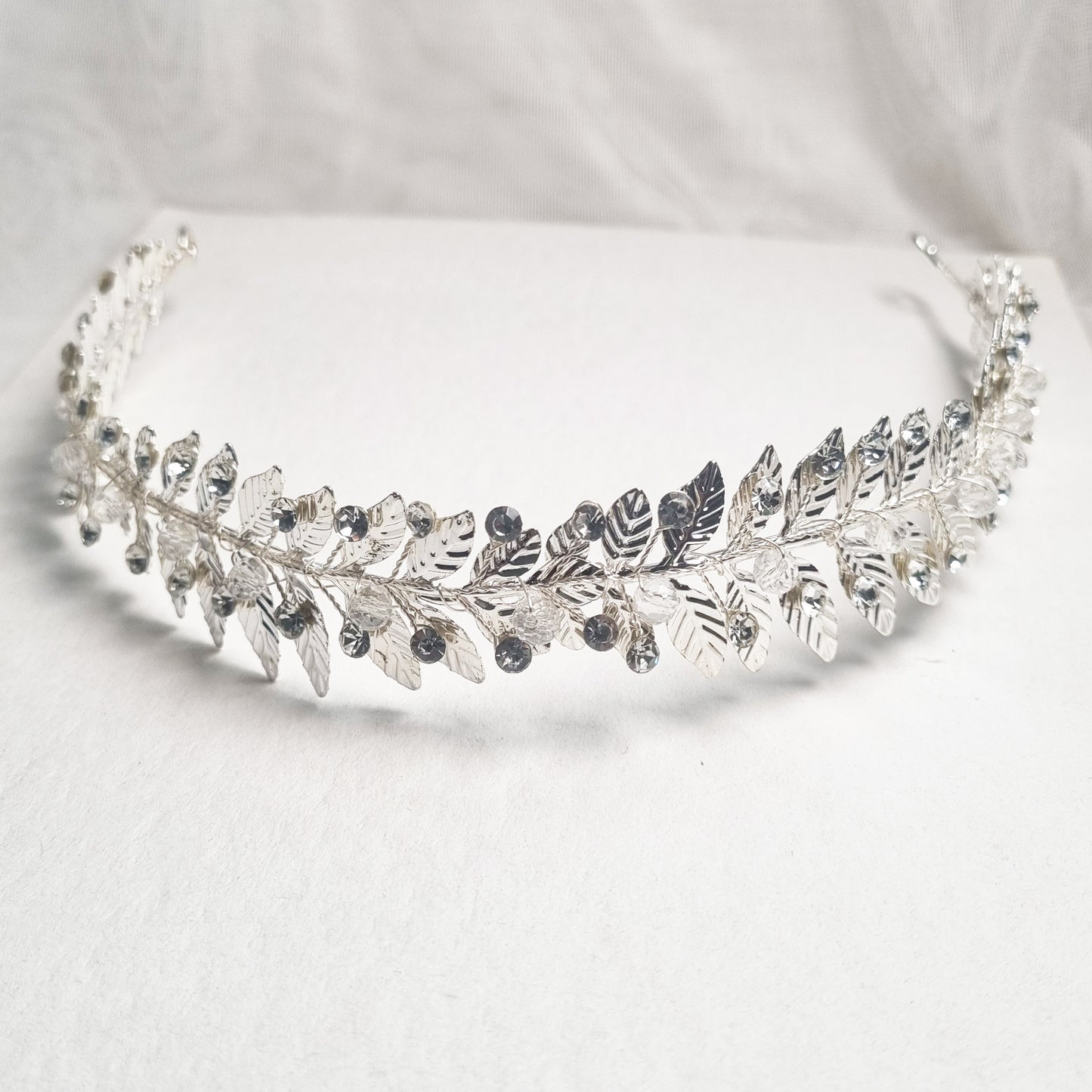 Grecian Leaf Headband (Gold or Silver)