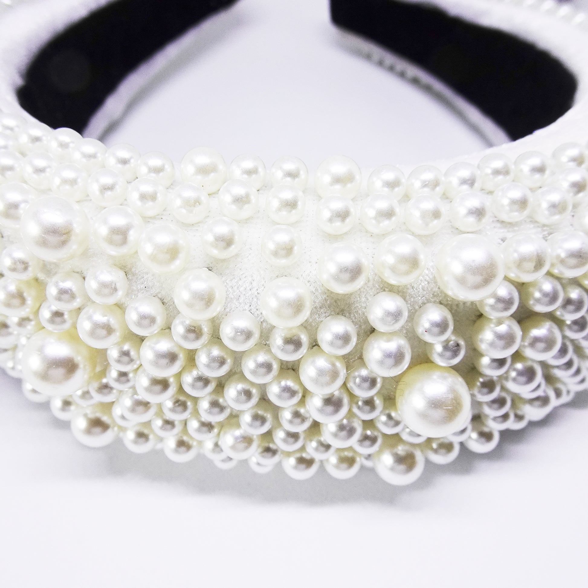 Pearl Bridal Headband for the modern bride, bridal hair accessories