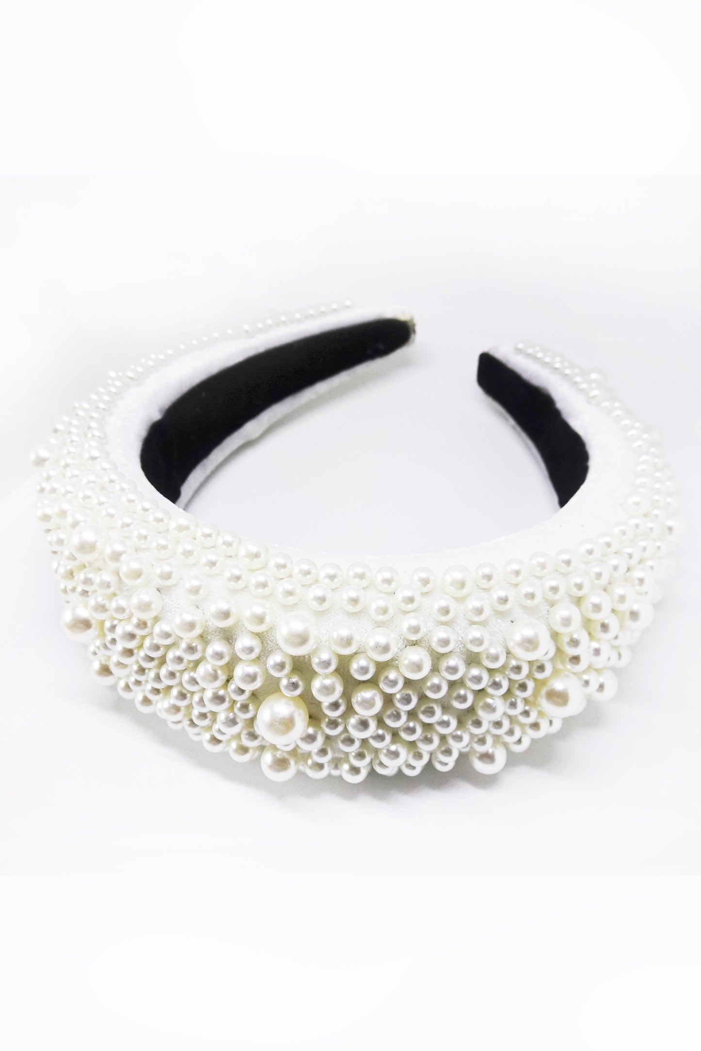 Pearl Bridal Headband for the modern bride, bridal hair accessories