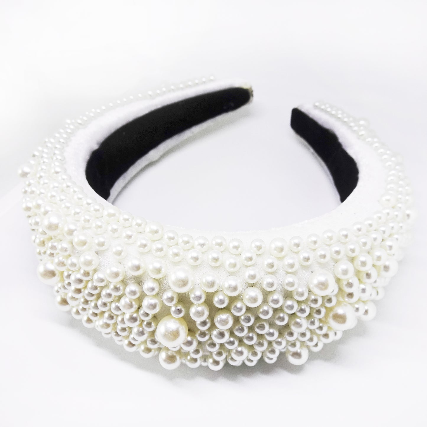 Pearl Bridal Headband for the modern bride, bridal hair accessories